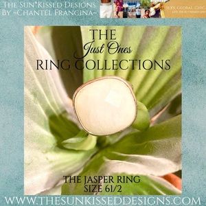 The Jasper Ring Size 6.5 The Sun*Kissed Designs By ~Chantél Francina~